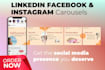 design content engaging instagram carousel grid puzzle posts