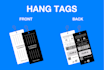 design professional clothing care labels and wash tags for your brand