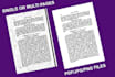 clean up the stain on your scanned document and PDF file
