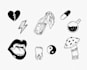 create flash tattoo illustration