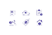 design a unique custom icon set for your website