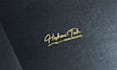 design cursive signature logo