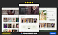 design modern website ui ux and landing page design in figma
