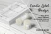 create a professional candle label and box design