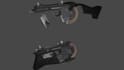 model a weapon for mmd or other 3d softwares