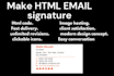 create clickable gmail signature