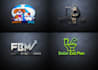 do attenion grabbing , modern 3d logo design