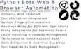 develop web browser automation script with selenium python