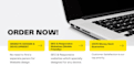 develop responsive blog website and landing page