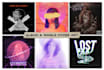 design creative album or single cover art for you