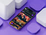 do ott, streaming, sports, ota, travel booking mobile app UI UX design, redesign