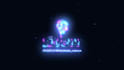 create awesome neon logo intro