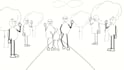 create storytelling stickman or stick figure animation
