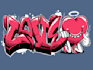 do custom graffiti logo, lettering style