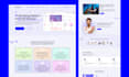 premium quality design UI and UX for website design