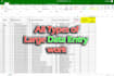 do data entry, copy paste, data scraping,excel data entry