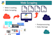 do web scraping, data mining, data extraction, and python automation
