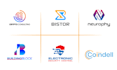 do modern tech security and technology logo