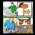 illustrate storyboard style facebook ad