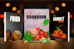 design amazon kdp ebook cover, cookbook, or professional book cover in 24 hours