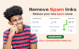 disavow seo spam backlinks and remove moz spam score