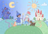 create children book illustrations in my style
