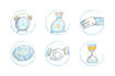 create doodle illustrations for stickers, websites, icons
