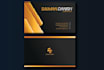 design an elegant and professional business card