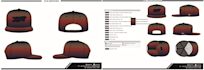 do hat mockup and techpack