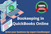 be your expert bookkeeper in quickbooks online