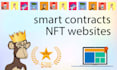 generate, do smart contract and upload nfts to marketplace
