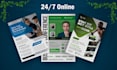 design flyer, billboard, signboard, or banner ads
