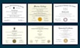 design professional certificate, diploma certificate, and custom certificate