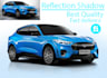 add reflection shadow and automotive image background remove