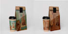 create eye caching  tea or coffee bag label design