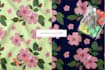 create a seamless pattern design, textile design