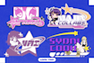 design logo y2k grunge edgy streetwear anime clothing brand