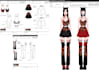 make gorgeous detailed fashion illustration and tech drawing