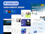 webflow website and branding expert, webflow template, website development