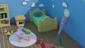 do a low poly isometric room