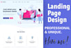 create an awesome website or landing page