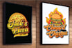 design food, restaurant, pizza, burger, bbq, drink, bakery logo