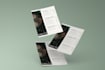 design modern, professional menu or price list