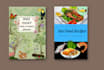 create recipe journal, food journal, diary cover and interior for KDP