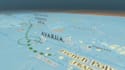make 3d travel map animation