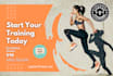 create modern social media posts