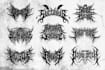 draw a death metal logo