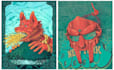 create a retro comic art style poster or cover art