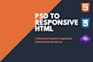 convert figma to responsive HTML using bootstrap or tailwind