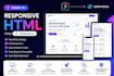 convert psd to responsive HTML using bootstrap or tailwind